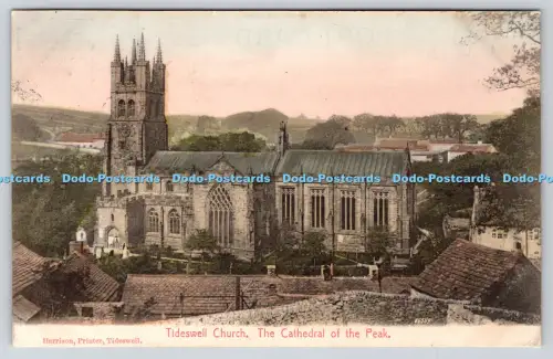 R815632 Tideswell Church The Cathedral of the Peak Harrison 1904