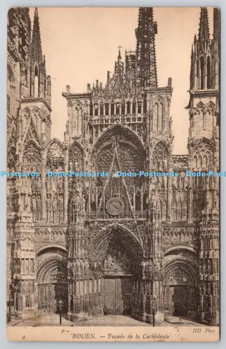 R815814 Rouen Facade de la Cathedrale ND Phot