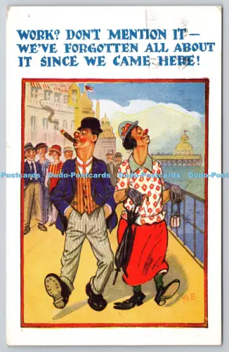 R815833 Work Dont Mention It H B London PM Brighton Hove Sussex 1932