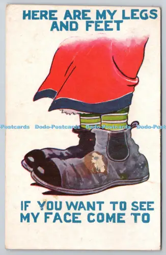 R815837 Hier sind meine Beine und Füße C P C London