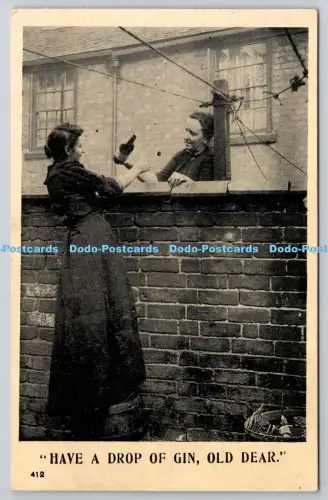 R815863 Have a Drop of Gin Old Dear Living Bilderserie