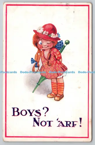 R815864 Boys Nor Are Philco Series Comic Series PM London 1916
