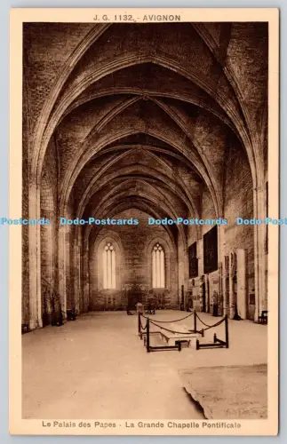 R815889 Avignon Le Palais des Papes La Grande Chapelle Pontificale La Cigogne