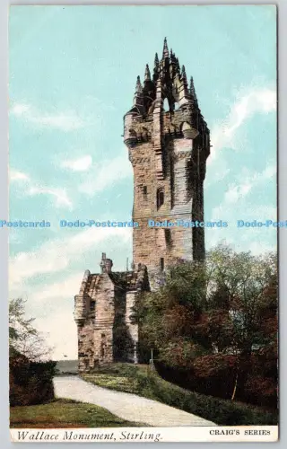 R815894 Stirling Wallace Monument Craig Serie
