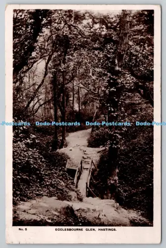 R816020 Hastings Ecclesbourne Glen The Sussex Postkarte