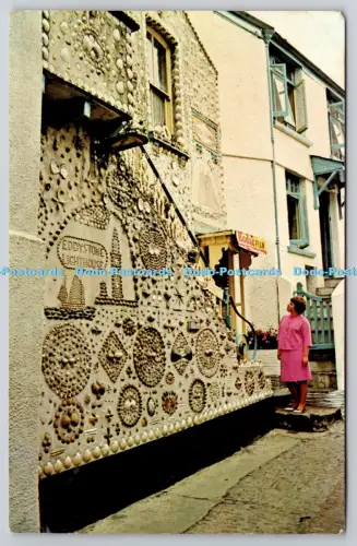 R816107 Polperro The Shell House PM Looe Cornwall 1968