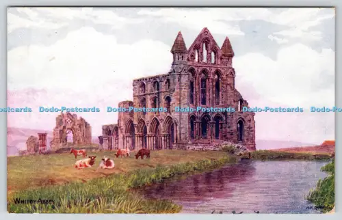 R816388 Whitby Abbey Salmon Sevenoaks A R Quinton 1927