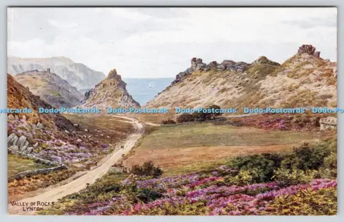 R816389 Lynton Valley of Rocks Salmon Sevenoaks A R Quinton