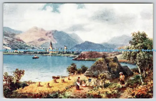 R816396 Fort Augustus Loch Ness Tuck Oilette Bonnie Scotland 7686 H B Wimbush