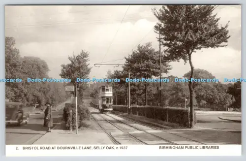 R816486 Bristol Road at Bournville Lane Selly Oak Birmingham Public Libraries