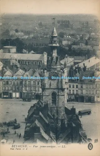 R030592 Bethune Vue Panoramique Levy Fils B Hopkins