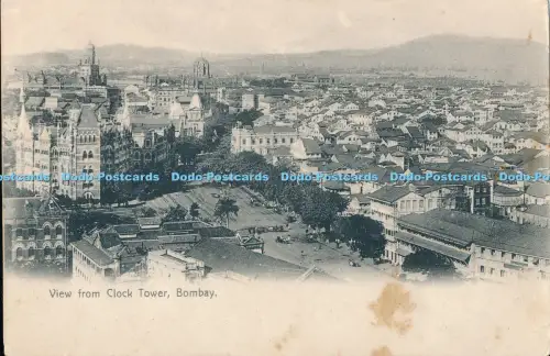 R030605 Blick vom Uhrturm Bombay 1904