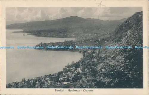 R030606 Territet Montreux Clarens Photoglob No 02858