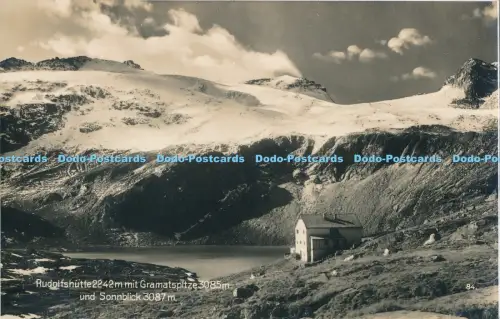 R030673 Rudolfshütte 2242m mit Gramatspitze 3085m und Sonnblick 3087m Karl Ha