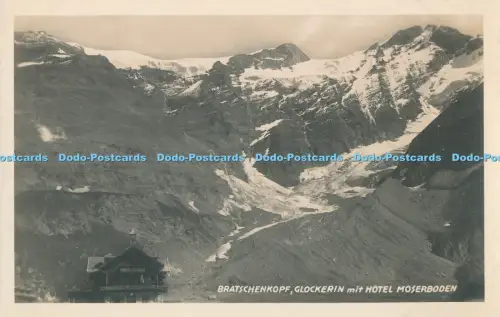 R030676 Bratschenkopf Glockerin mit Hotel Moserboden Karl Haidinger RP