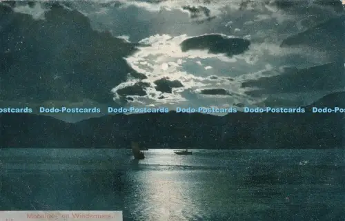 R031057 Moonlight on Windermere Peacock Autochrom