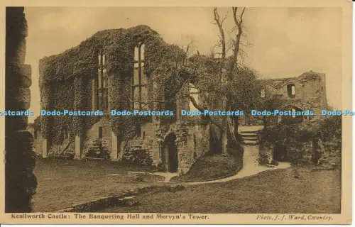 R031069 Kenilworth Castle Bankett Hall und Mervyns Tower