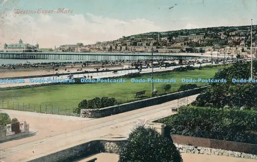 R031174 Weston Super Mare Valentine 1907