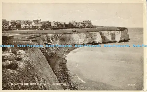 R031203 Dumpton Gap from South Broadstairs Valentine Phototype No 210053 1956