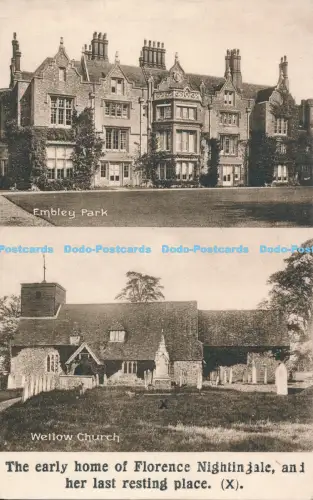 R031222 Embley Park Wellow Church C T Waters