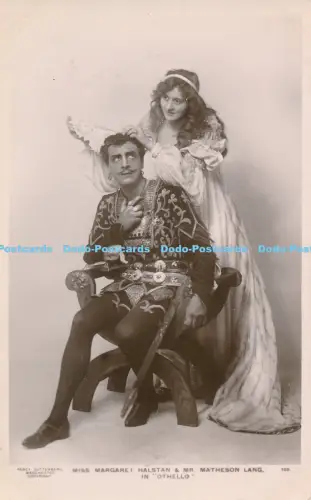 R031235 Miss Margaret Halstan und Mr Matheson Lang in Othello Percy Guttenberg