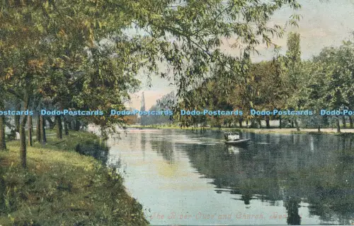 R031243 The River Ouse and Church Bedford Valentine 1904