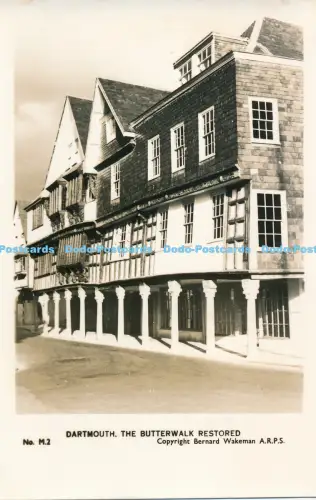 R031247 Dartmouth The Butterwalk Restored Bernard Wakeman RP