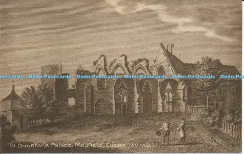 R031253 St Dunstans Palace Mayfield Sussex Art and Book Co Ltd