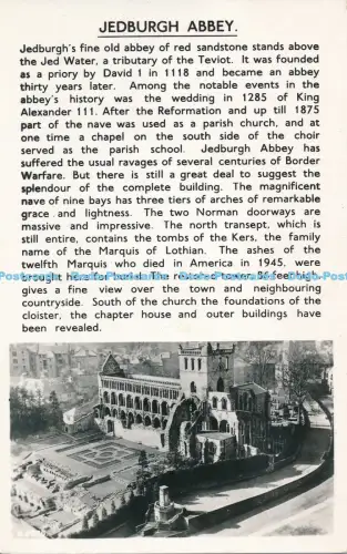 R031267 Jedburgh Abbey White RP