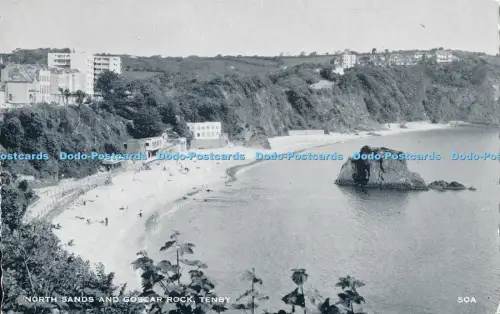 R031268 North Sands and Goscar Rock Tenby No 50A