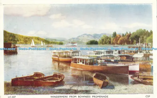 R031271 Windermere von Bowness Promenade Chadwick