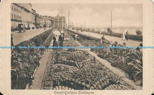R031326 Carpet Gardens Eastbourne Valentine 1914