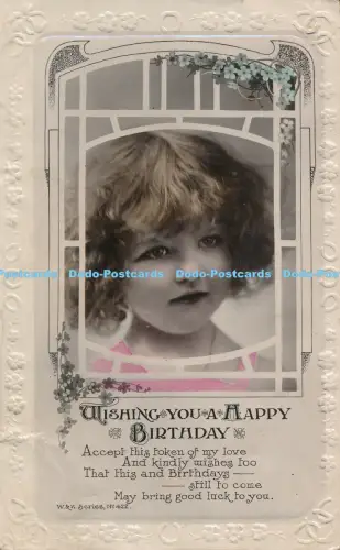 R031338 Wishing You a Happy Birthday Little Girl W and K RP