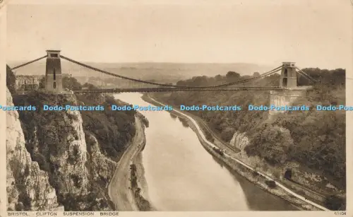 R031361 Bristol Clifton Hängebrücke Photochrom Nr 69104