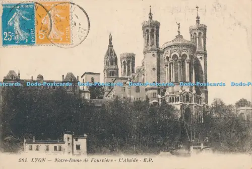 R031757 Lyon Notre Dame de Fourviere L Abside E R No 264 1921