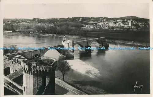 R031758 Avignon Le Pont St Benezet vu du Rocher du Dom Yvon No 17