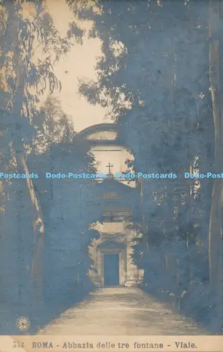 R031766 Roma Abbazia delle tre Fontane Viale