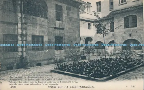 R031772 Cour de la Conciergerie Levy et Neurdein Reunis No 4039