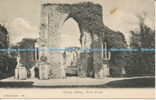 R026451 Netley Abbey West Front FGO Stuart 181