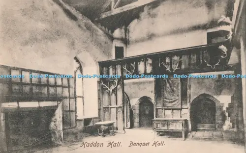 R026477 Haddon Hall Bankettsaal Frith No 16611