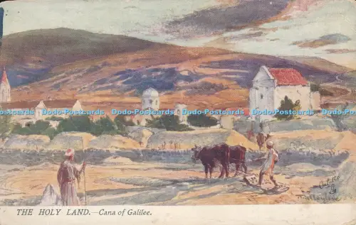 R027061 Das Heilige Land Kana Galiläa Tuck Oilette Nr 7310