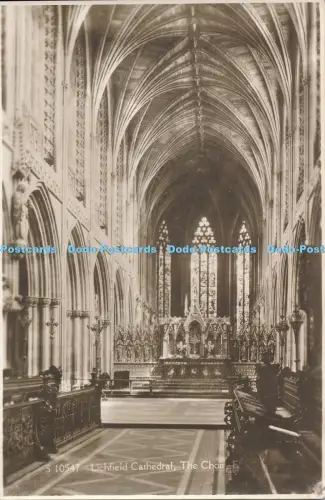 R027068 Lichfield Cathedral The Choir E Kingsway RP