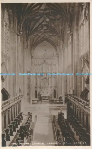 R027069 The Priory Church Christchurch Interior Tuck