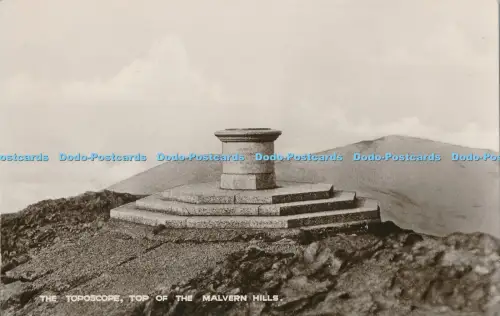 R027384 The Toposcope Top of the Malvern Hills L Tilley and Son RP