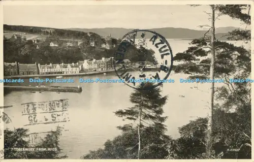 R027385 Tobermory from Aros Valentine Phototype 1935