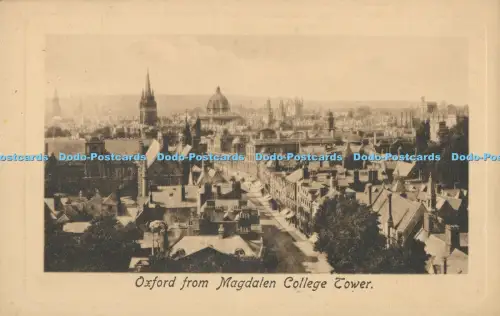 R027390 Oxford from Magdalen College Tower Frith No 26802