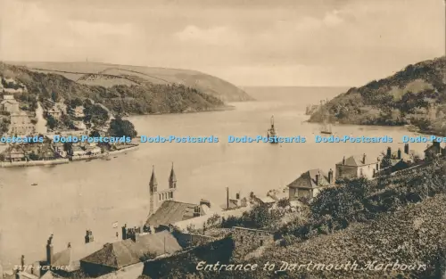 R027393 Eingang zum Dartmouth Harbour Peacock