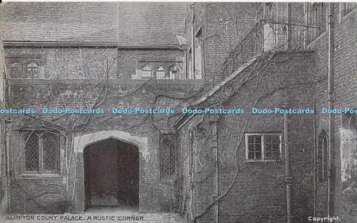 R027397 Hampton Court Palace A Rustic Corner G D and D L The Star