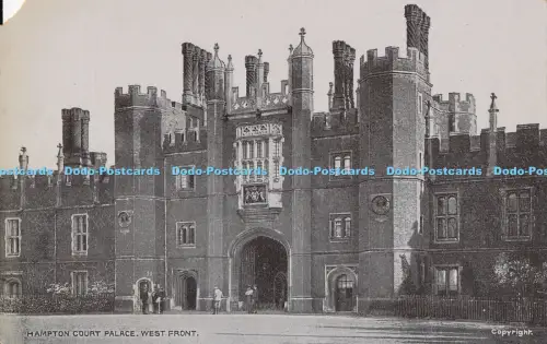 R027398 Hampton Court Palace West Front G D und D L The Star