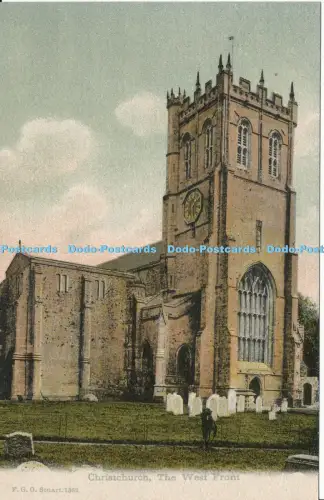 R027405 Christchurch The West Front FGO Stuart